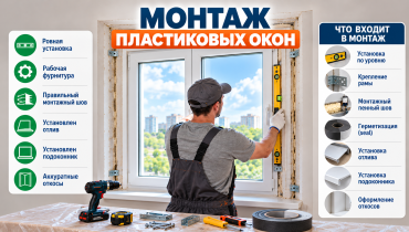 Монтаж пластиковых окон: технология, этапы, ГОСТ и основные ошибки