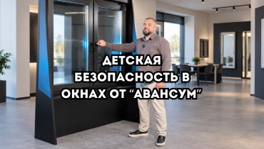 Безопасные окна для детей с фурнитурой Tilt First ФУТУРУСС от AVANSUM