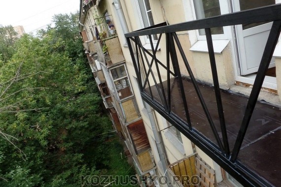 Отреставрированный балкон