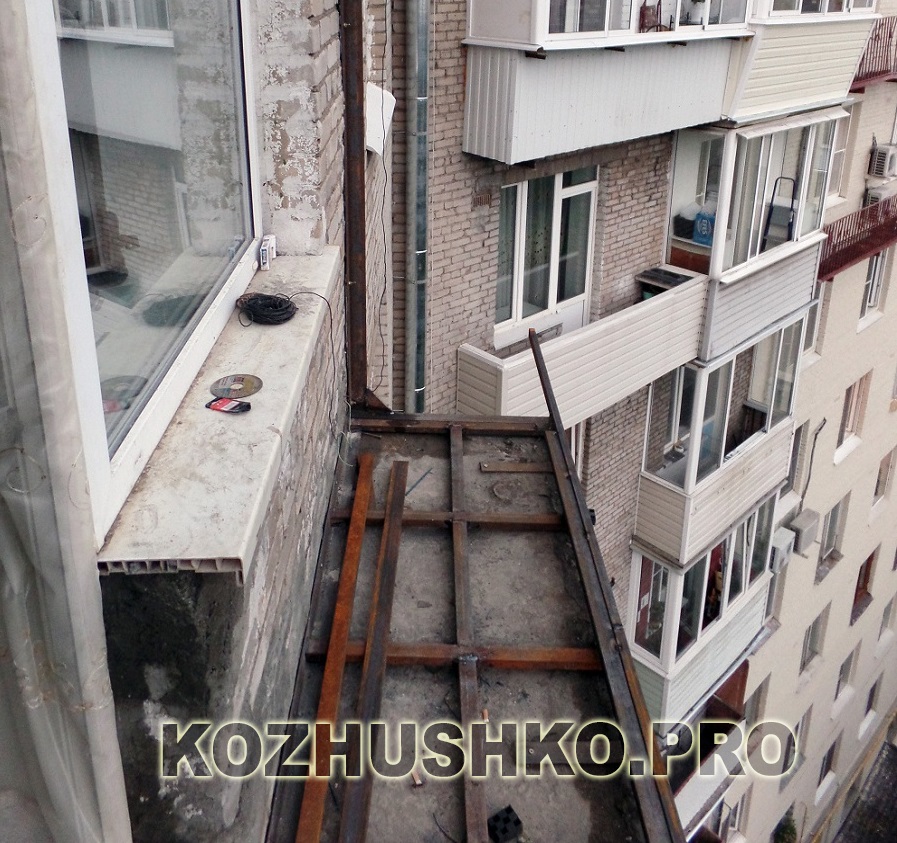 Конструктивные особенности хрущевских балконов