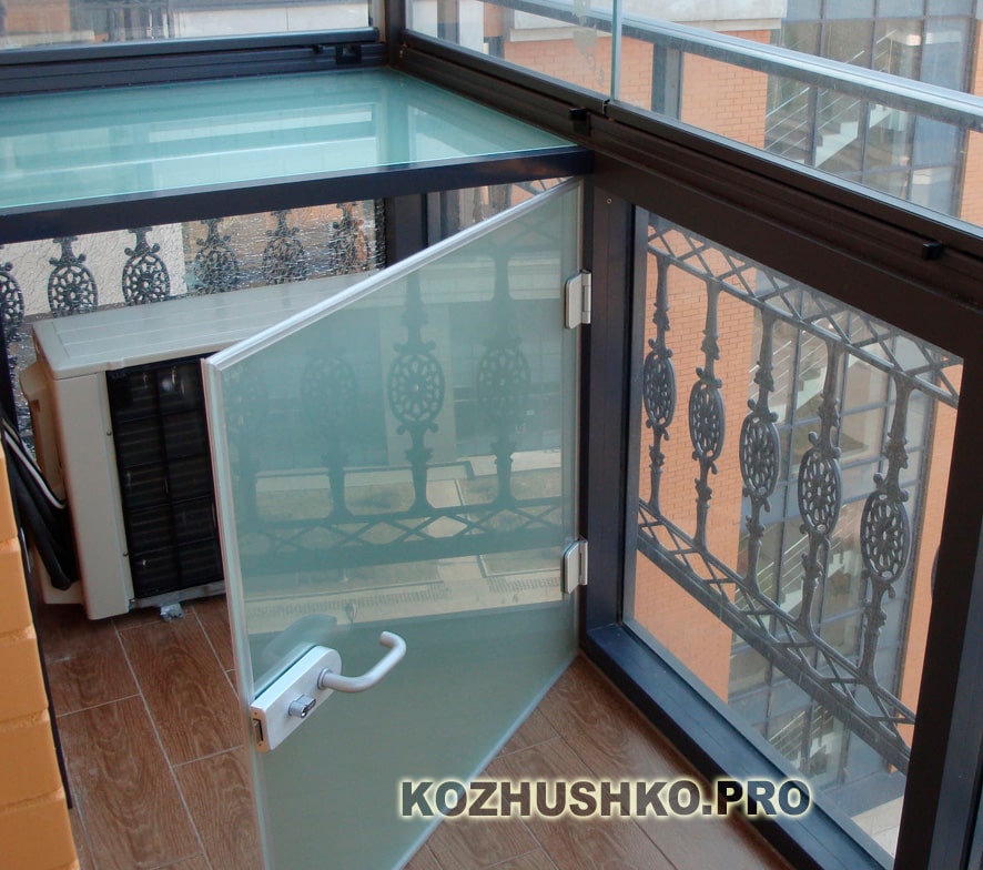 Шкаф для кондиционера на балконе, монтаж  - эксперт Владимир .