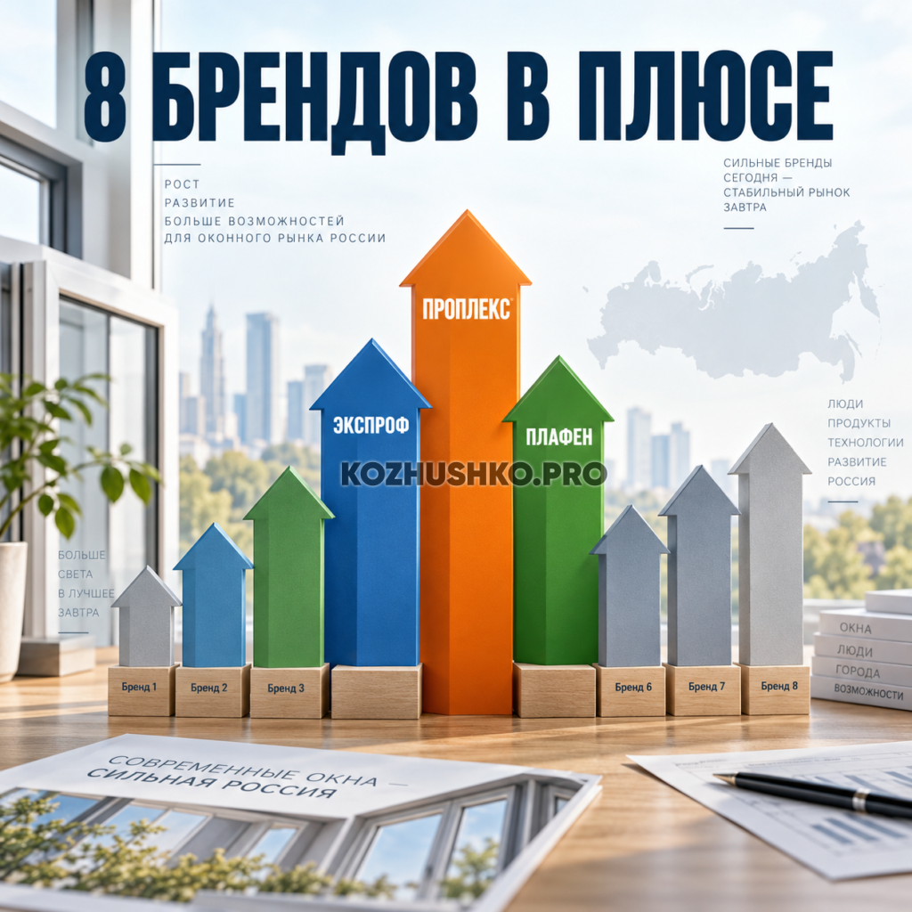 Оконные бренды, которые увеличили поисковый спрос в 2026 году